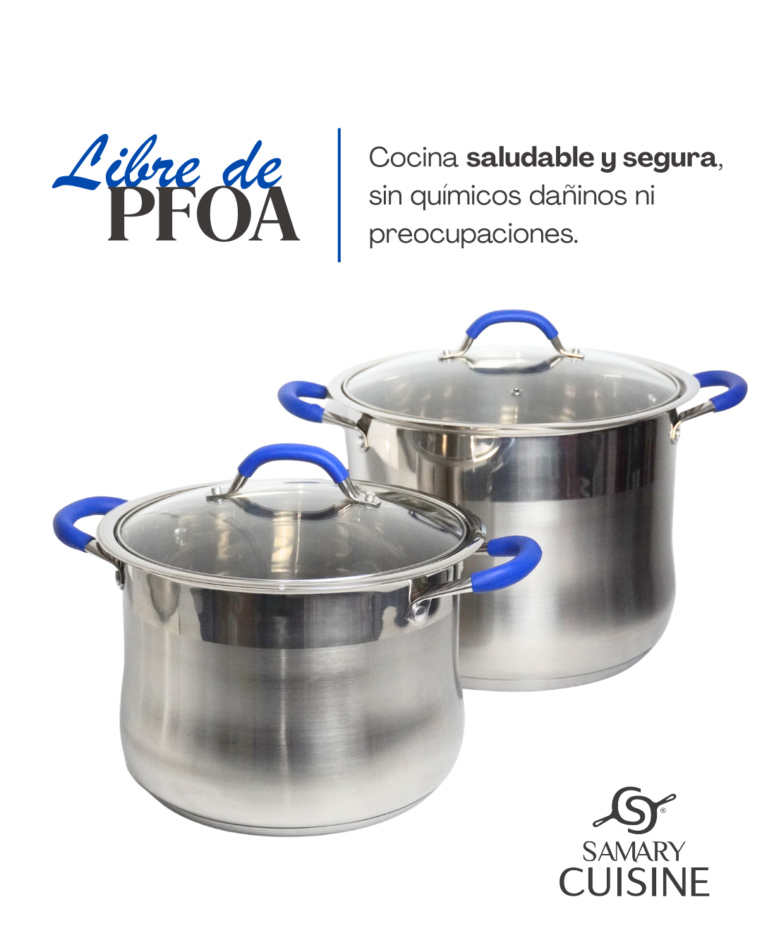 Juego De 5 Ollas Belly Iglu 11 Pzas Acero Inoxidable Pesadas