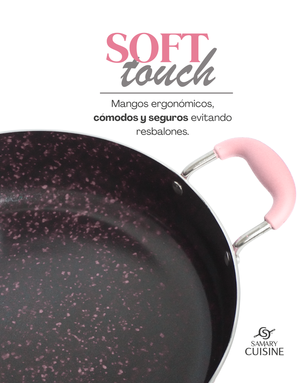 Juego de ollas antiadherentes Terceto - KUCHE 6 pz