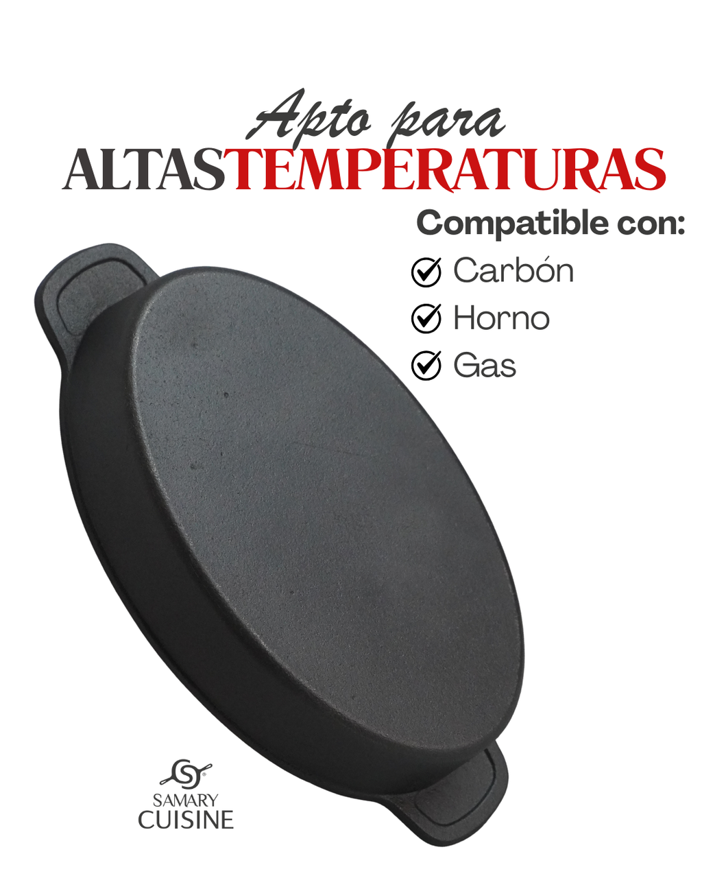 Cacerola Ovalada GRILL Bajita 26 CM