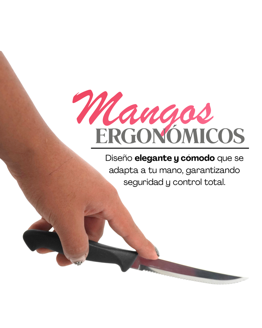 Cuchillo de Cierra plástico - TRAMONTINA 21 cm 23041