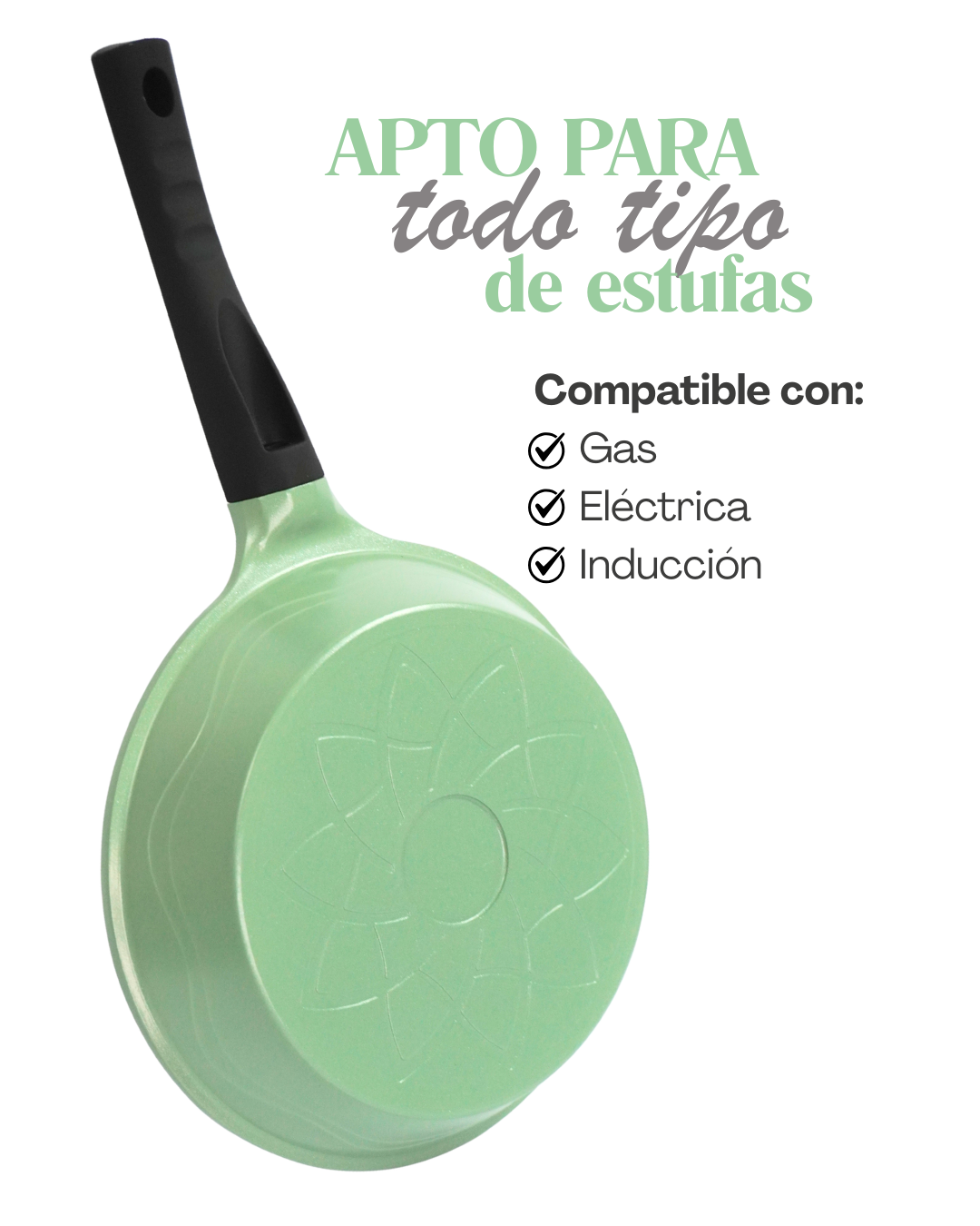 Sarten de Ceramica Becky - AMEXICOOK 3 pz
