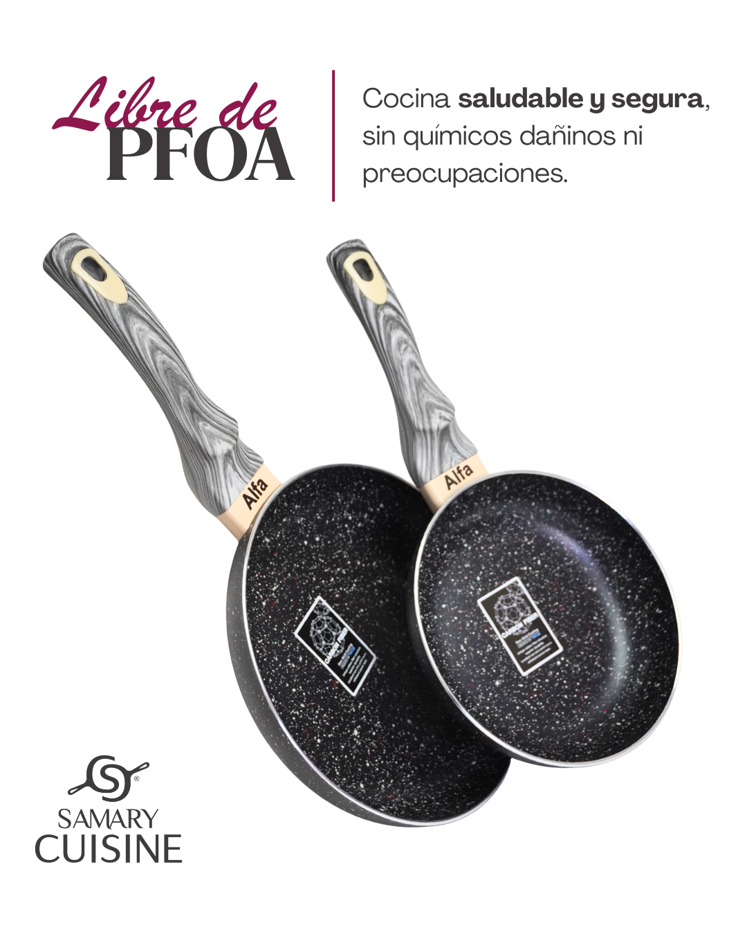 Set 3 Sartenes Canada - ALFA 3 pz comal