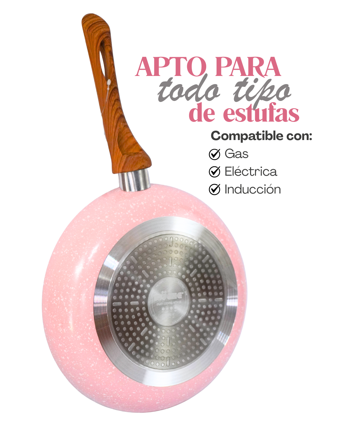 Batería de Cerámica Antiadherente Parla - KUCHE 12 pz