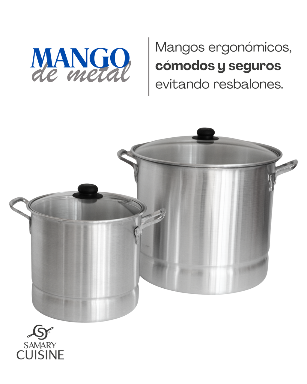 Vaporeras de Aluminio - LAMEX 6.5, 11 y 30 lts