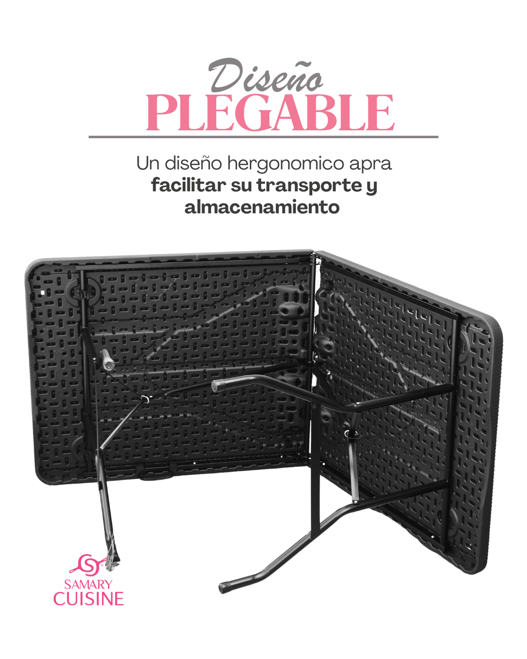 Tablón Plegable - BAZHOU  ratan 1 pz