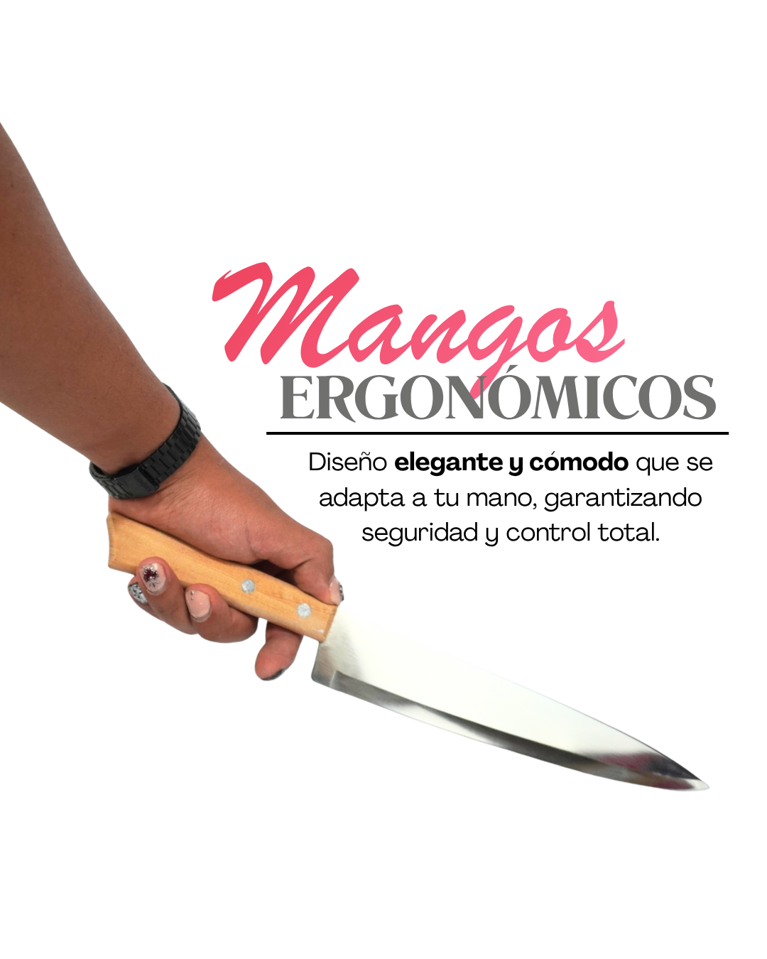 Cuchillo de chef madera G - TRAMONTINA 33cm 22944/108