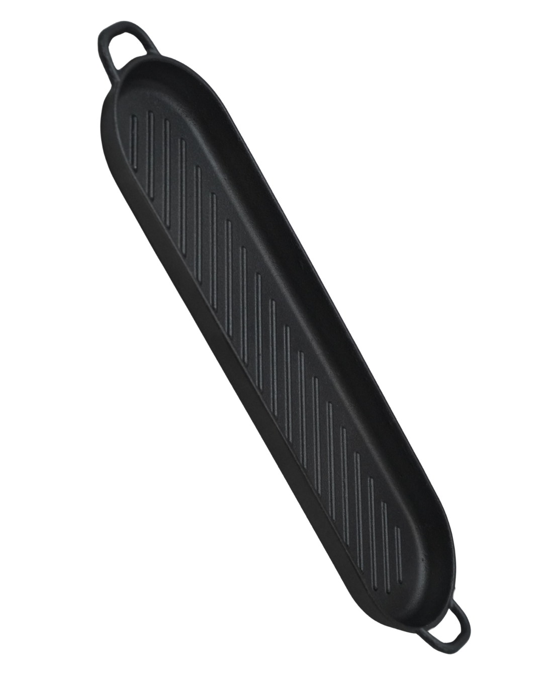 Sarten Grill Ovalado 38 cm hierro c/ tabla