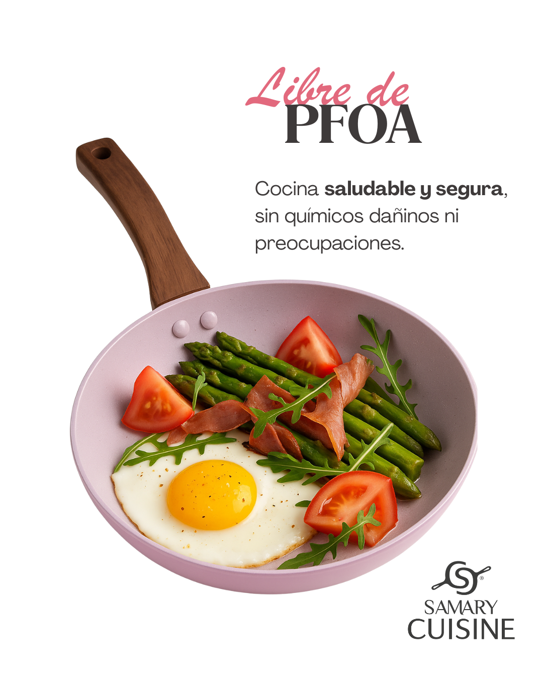 Juego De Sartenes Alfa Imperial 20, 24 Y 28 Cm De Ceramica