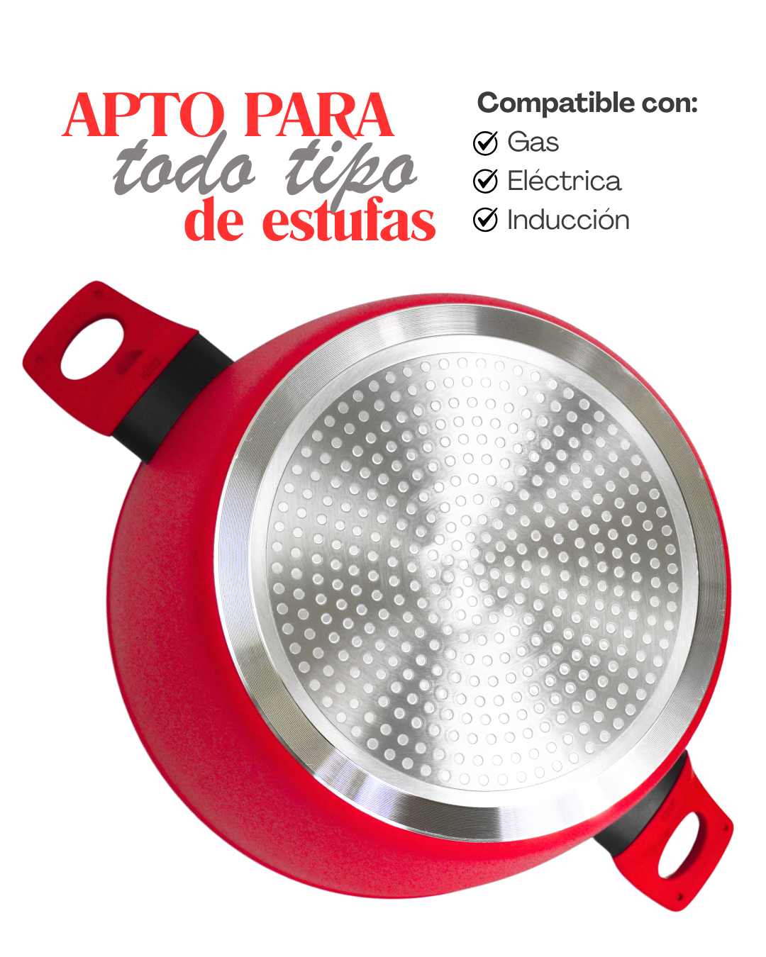 Batería de Cerámica Antiadherente Aurora - ALFA 9 pz