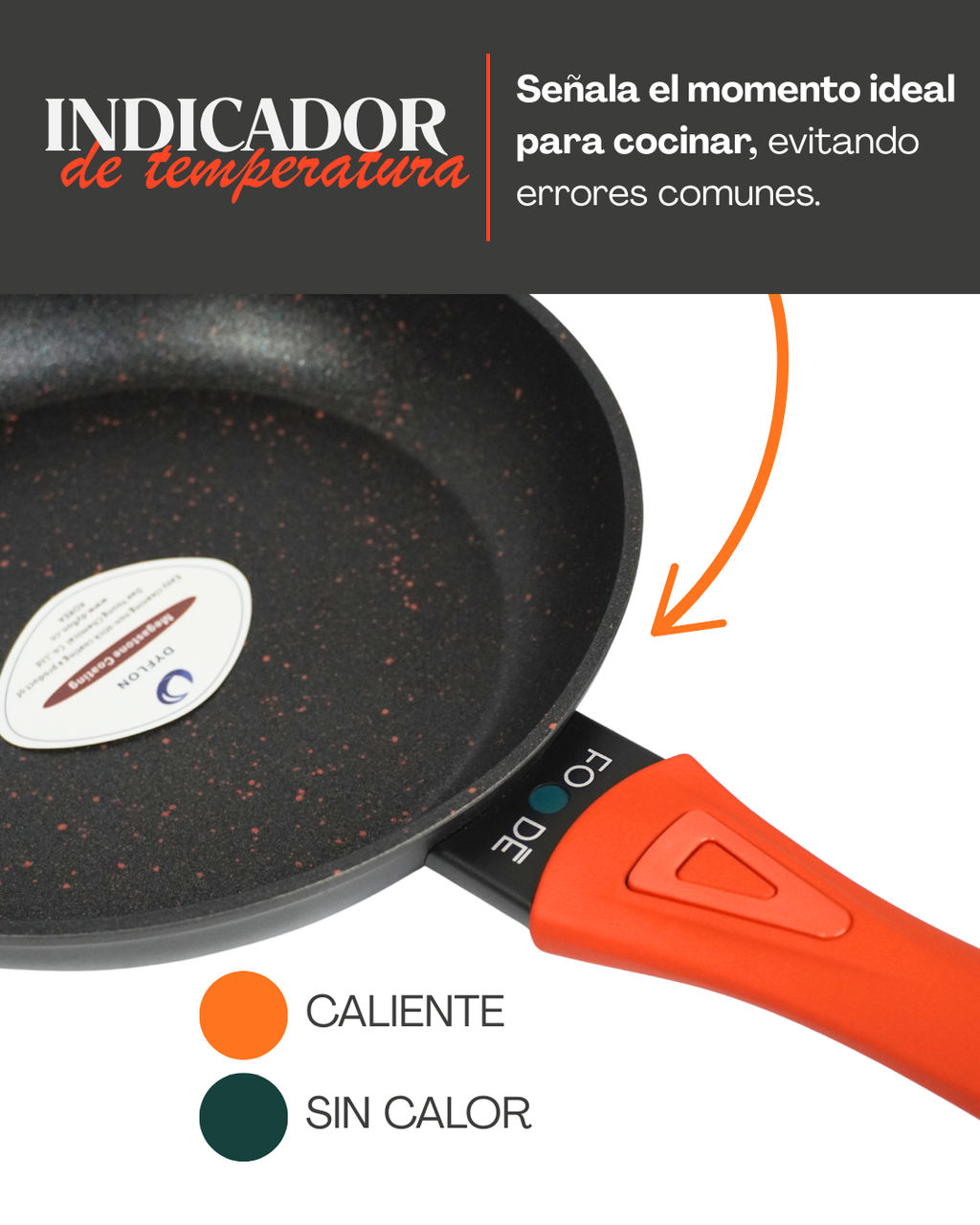 Sartén de Ceramica - FOODE 3pz