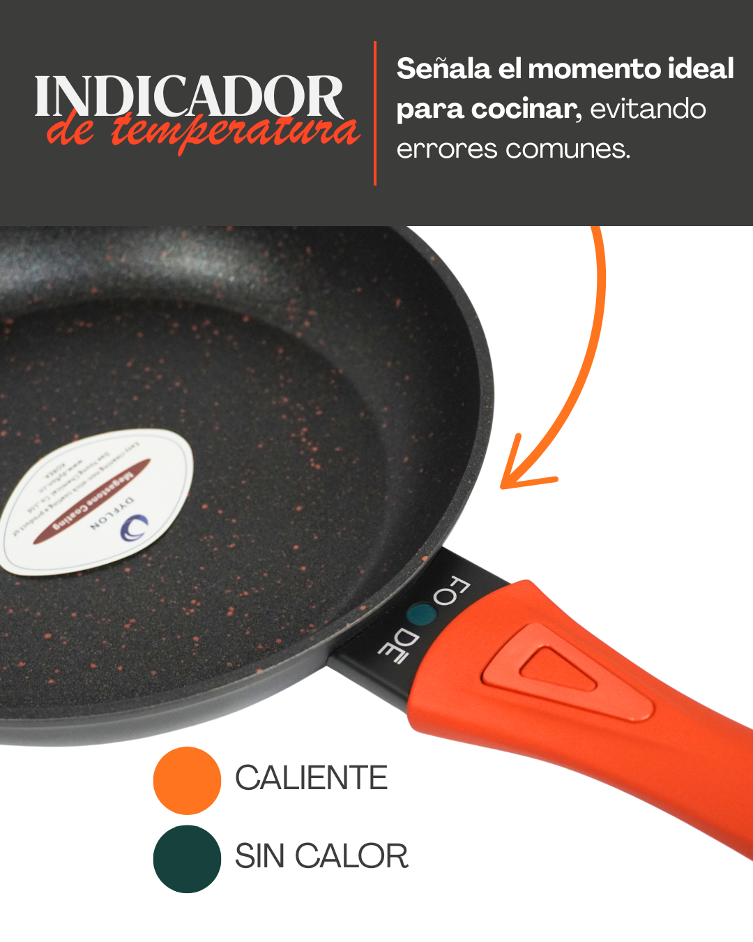 Sartén de Ceramica - FOODE 3pz