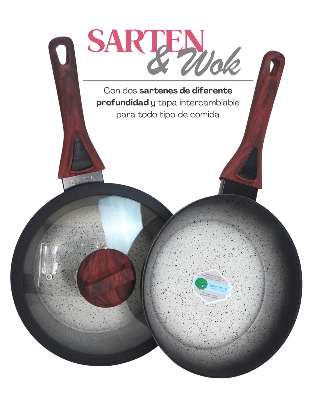 PROMOCION Batería cerámica + Vajilla 16 pz