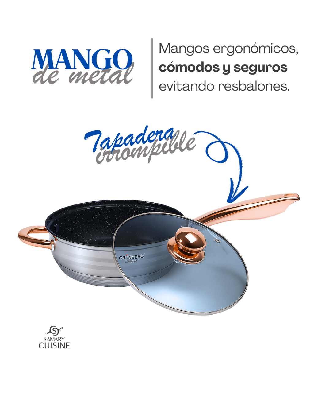 PROMOCIÓN Batería de cocina de acero inoxidable + Vajilla de melamina