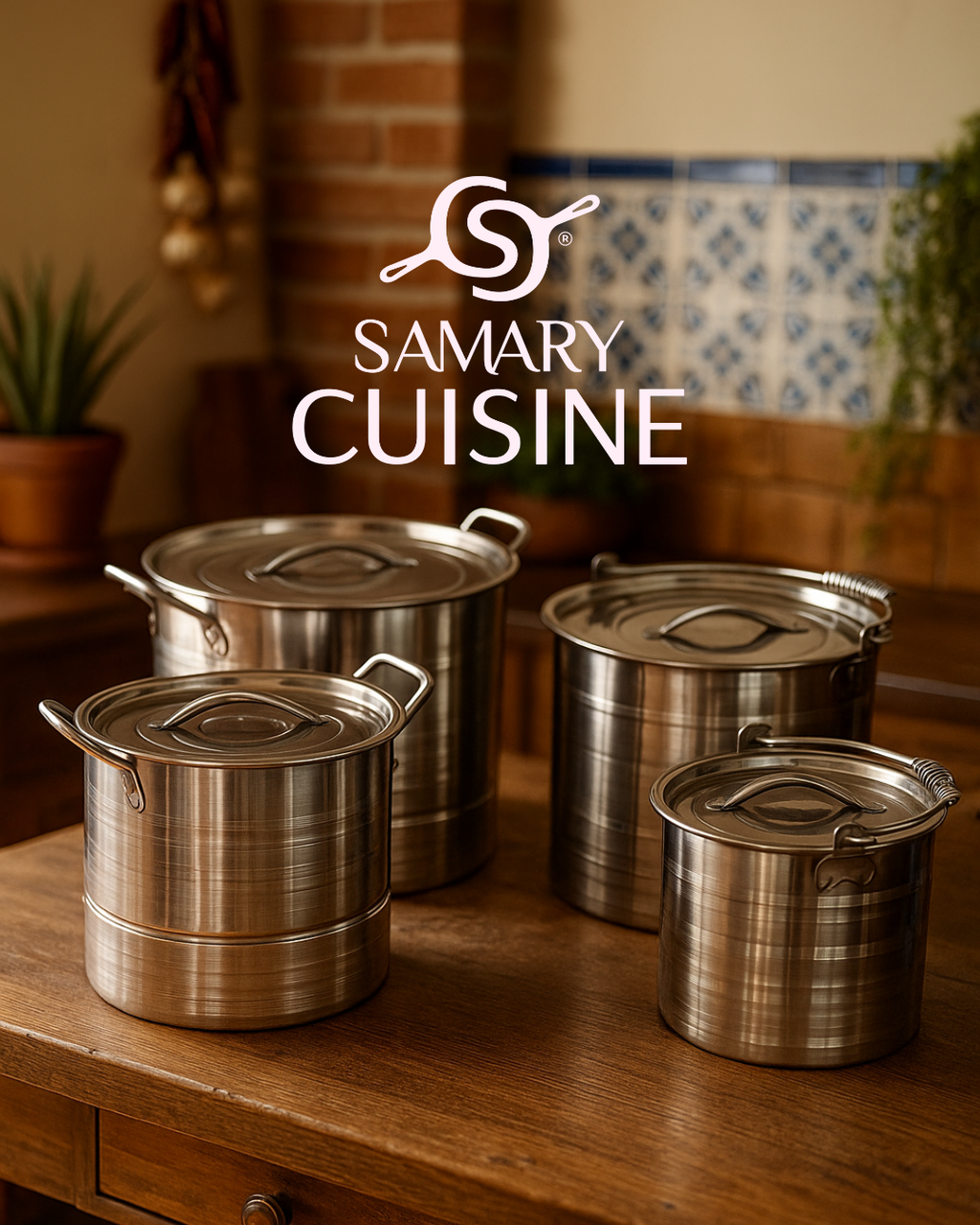 Ollas Kuche India 5 Para Cocina Eficiente Y Duradera 8 Pz