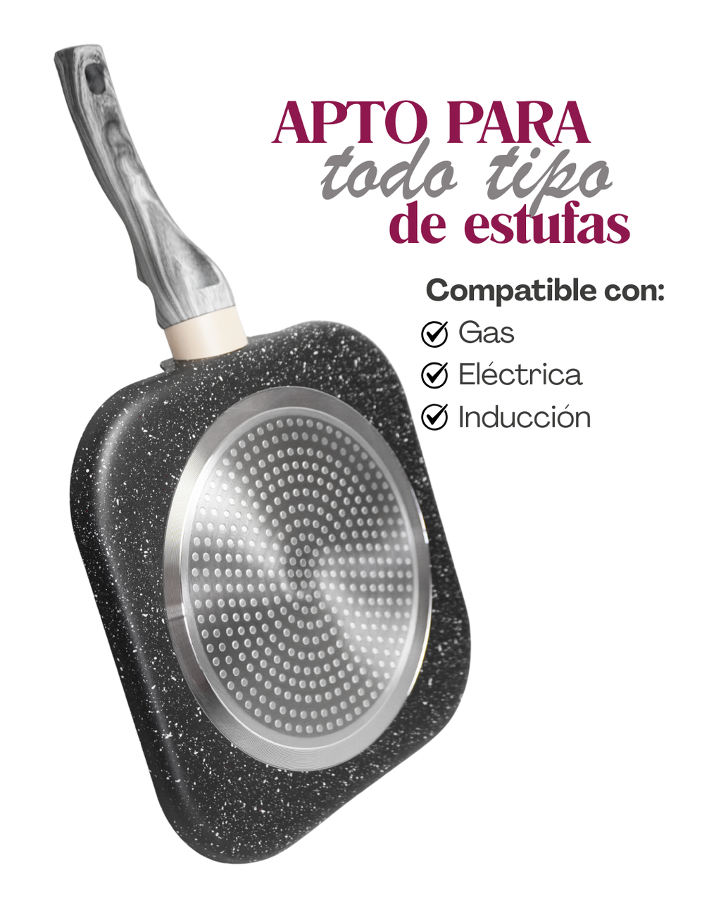Set 3 Sartenes Canada - ALFA 3 pz comal + Comal