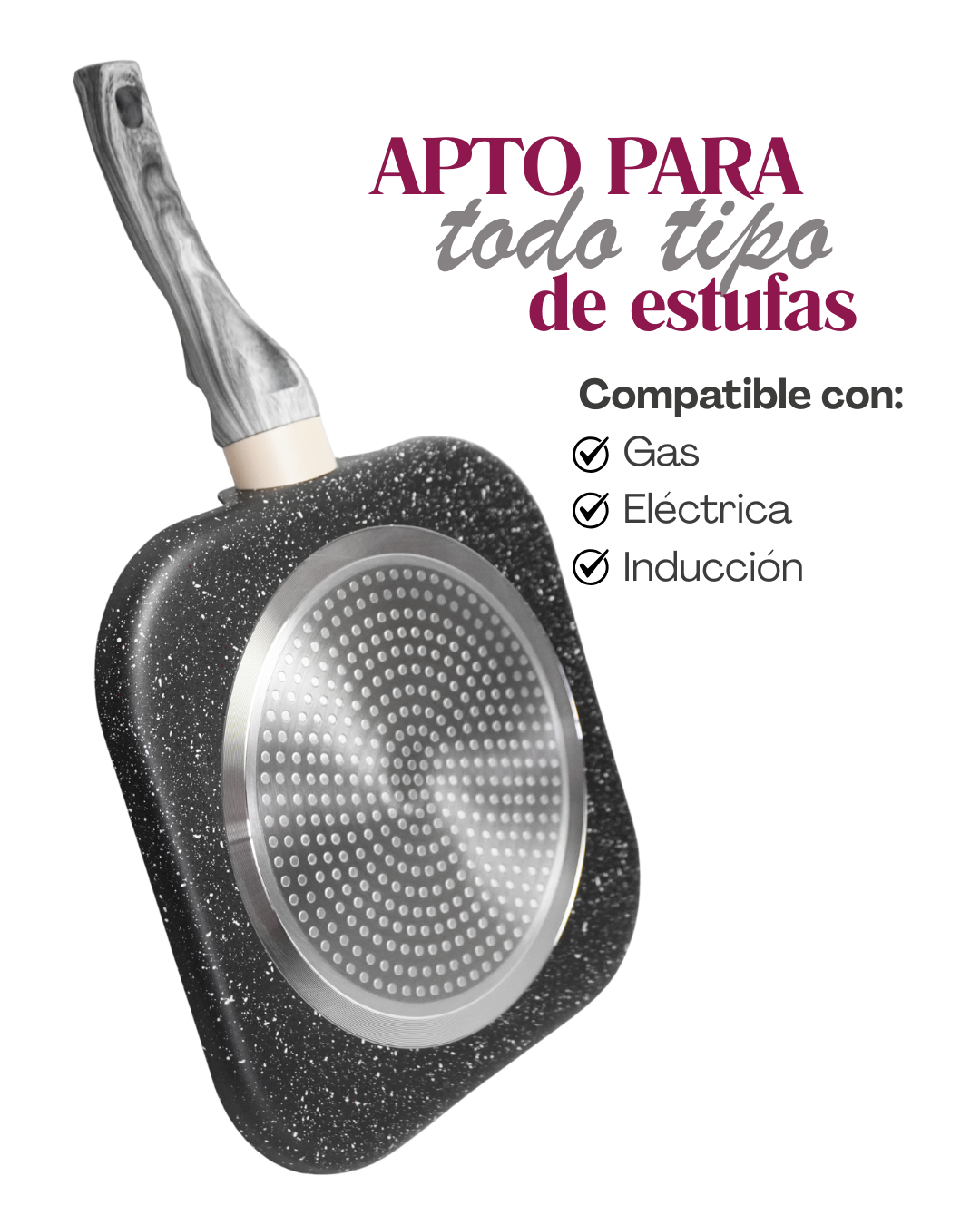 Set 3 Sartenes Canada - ALFA 3 pz comal + Comal