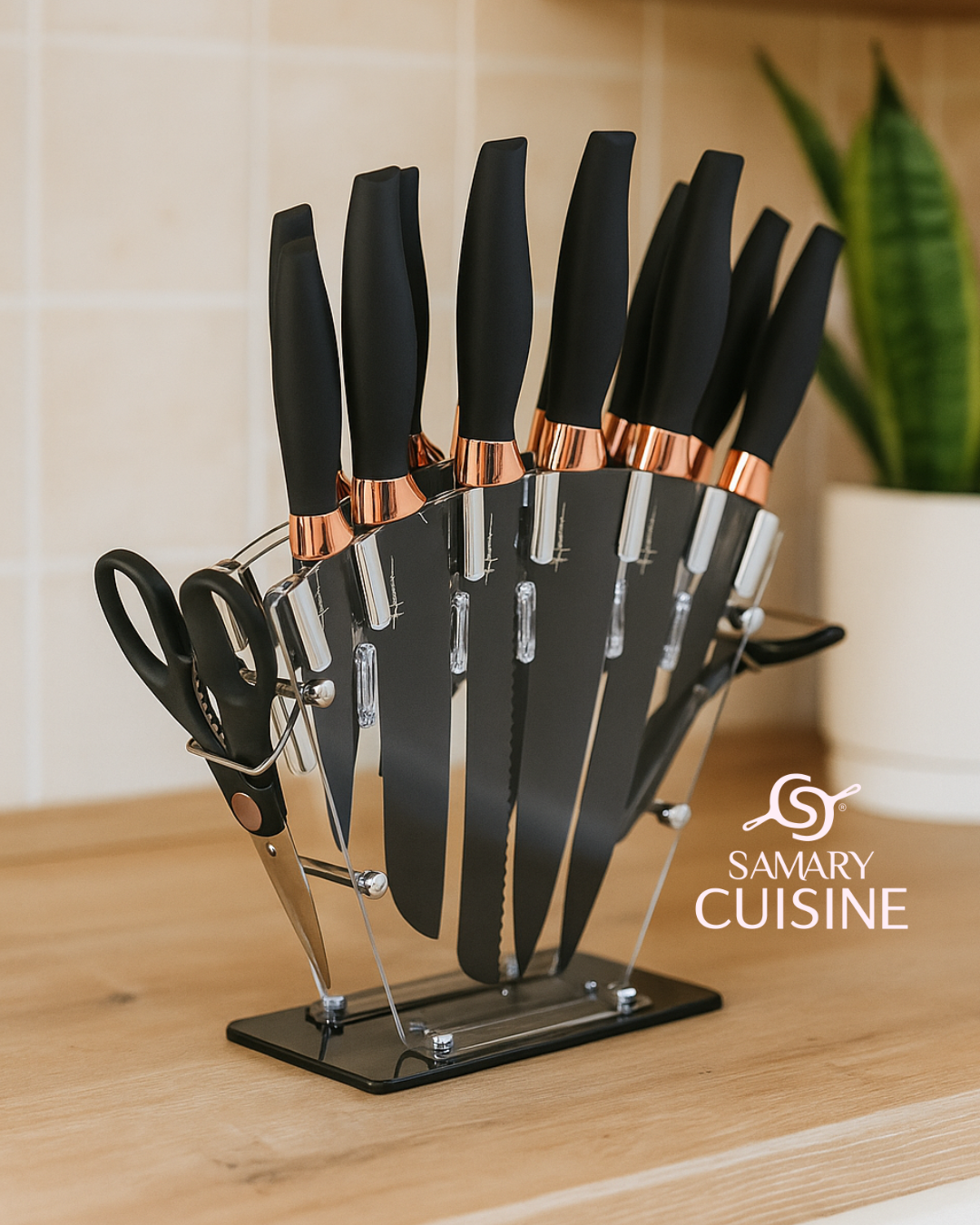 Cuchillos Abanico - HARRAZ 15 pz