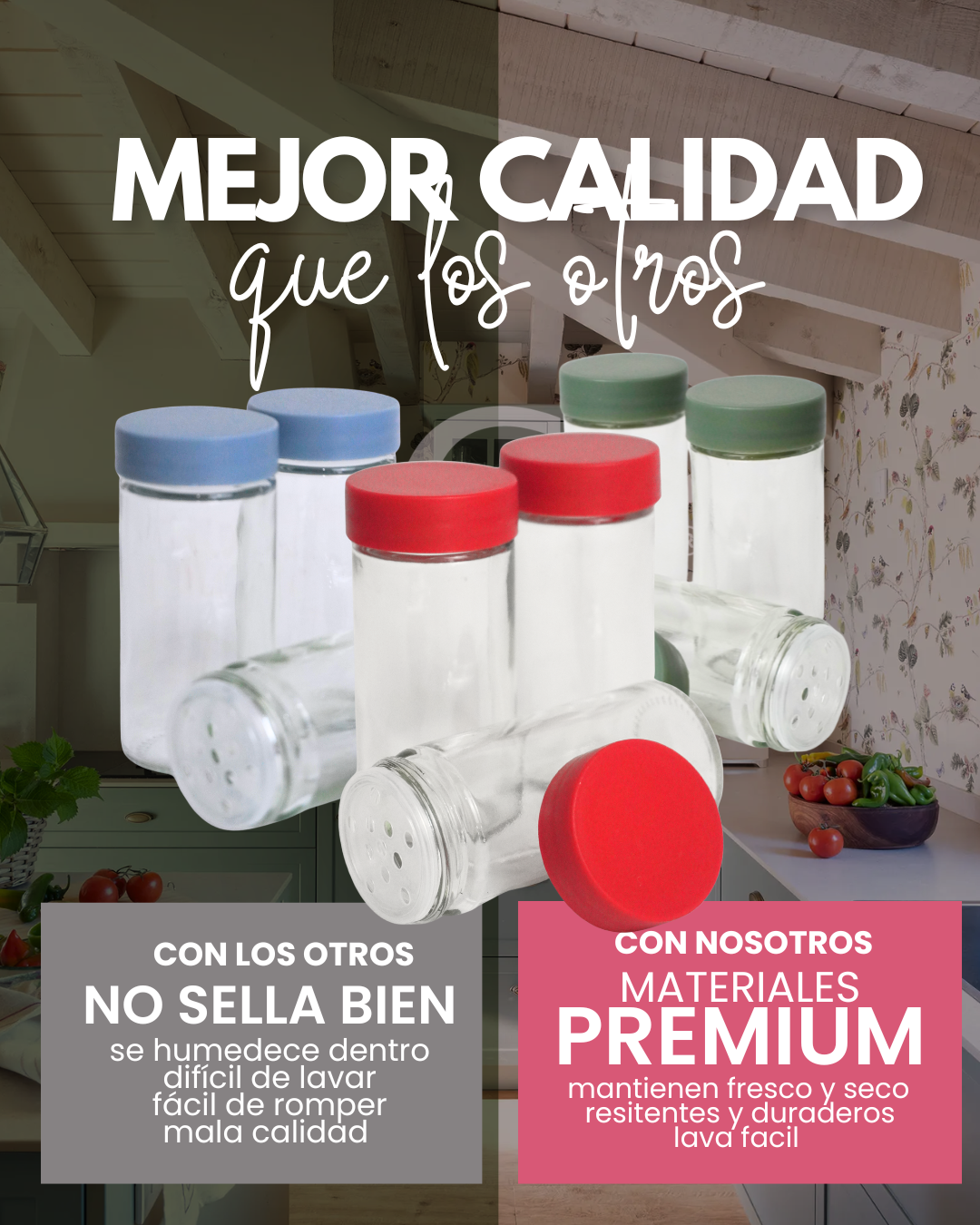 Especiero de carrusel 12 pz - R66-12 Giratorio de aluminio