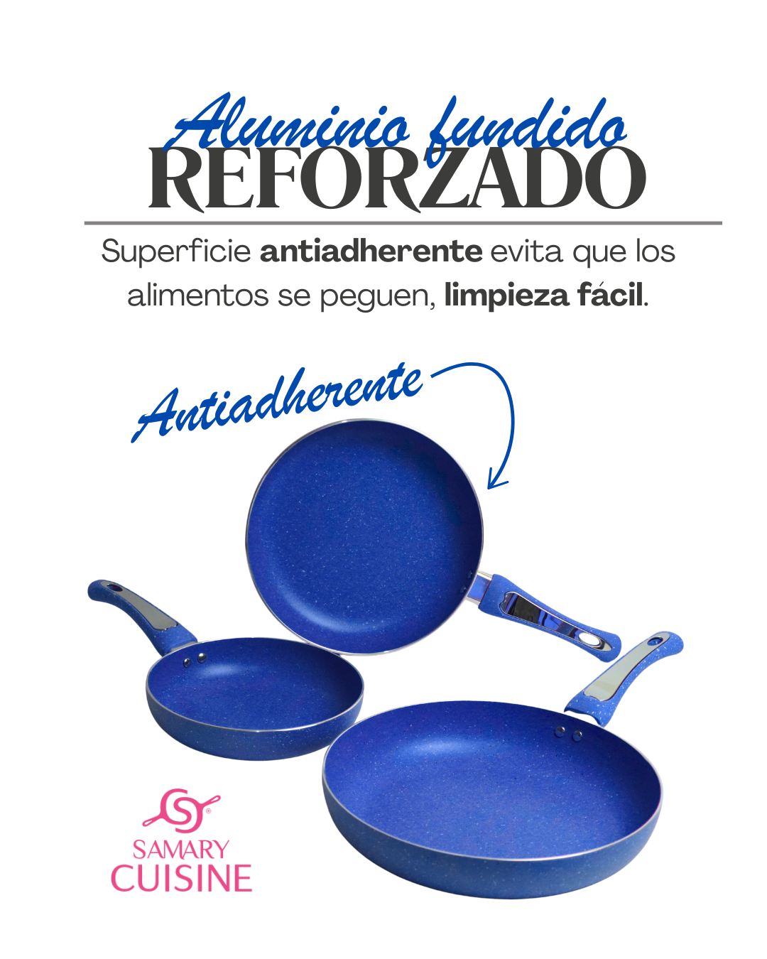 Sarten Dragon Cheff 3pz