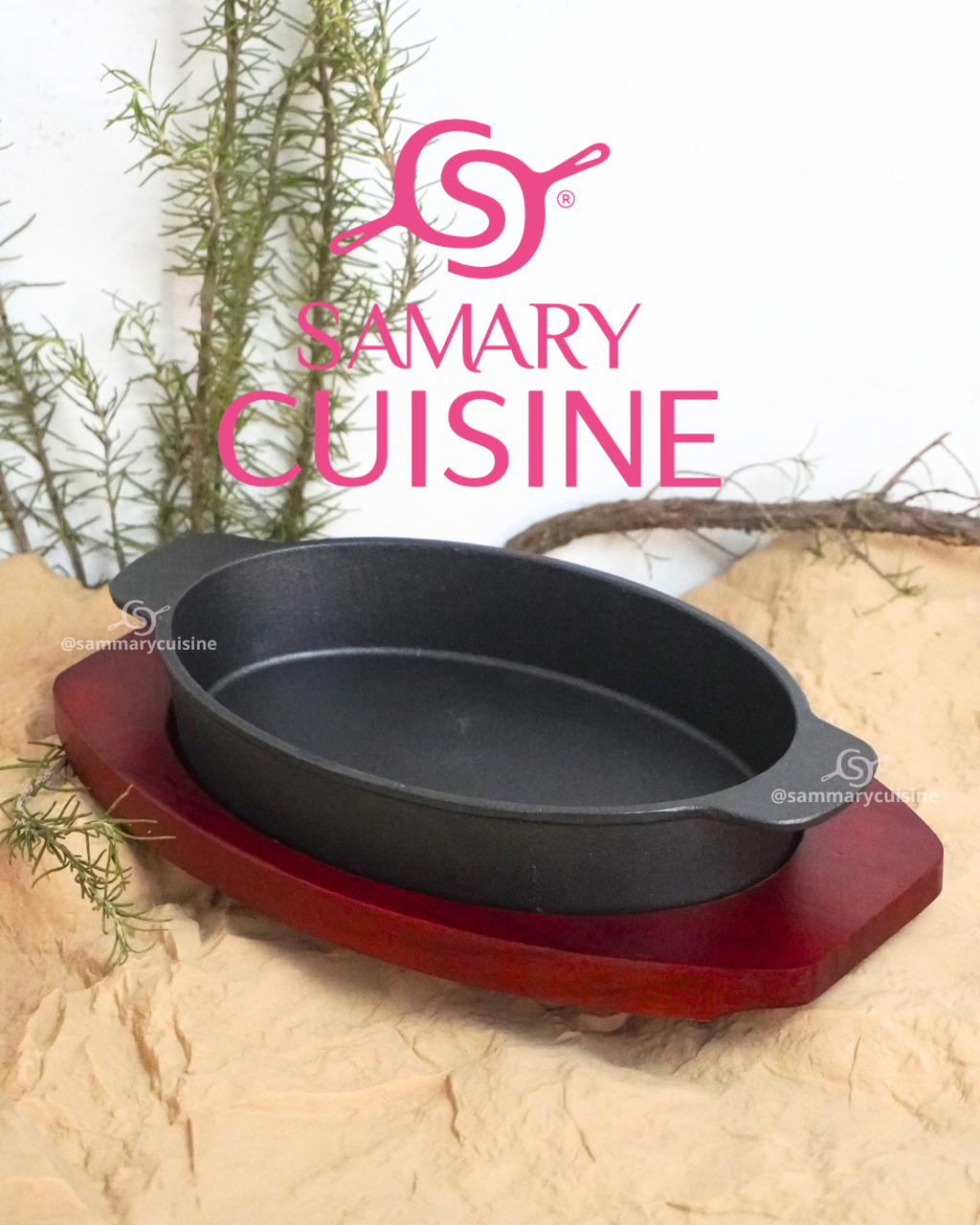 Cacerola Ovalada GRILL Bajita 26 CM