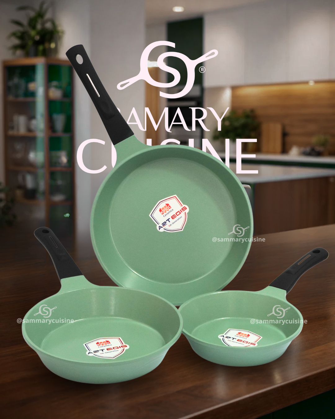 Sarten de Ceramica Becky - AMEXICOOK 3 pz