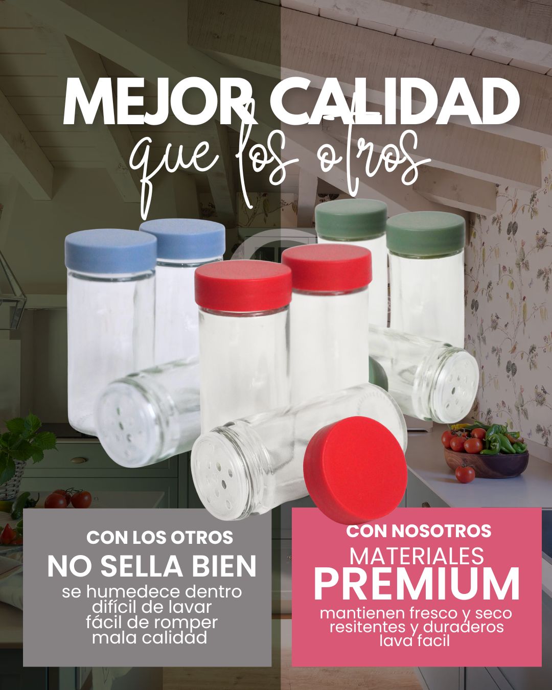 Especiero de carrusel 16 pz - R66-16 Giratorio de aluminio