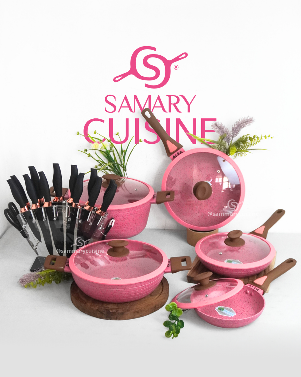 PROMOCION Batería premium + set de cuchillos