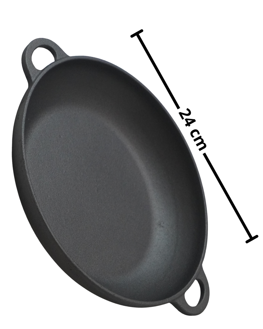 Cacerola Bowl Grill 15, 24  cm hierro c/ tabla