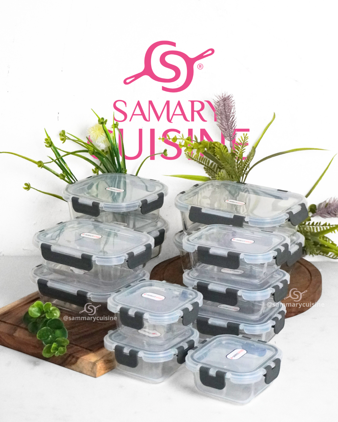 Refractarios de Cristal - SELECTSHOP 24pz Herméticos Antifugas