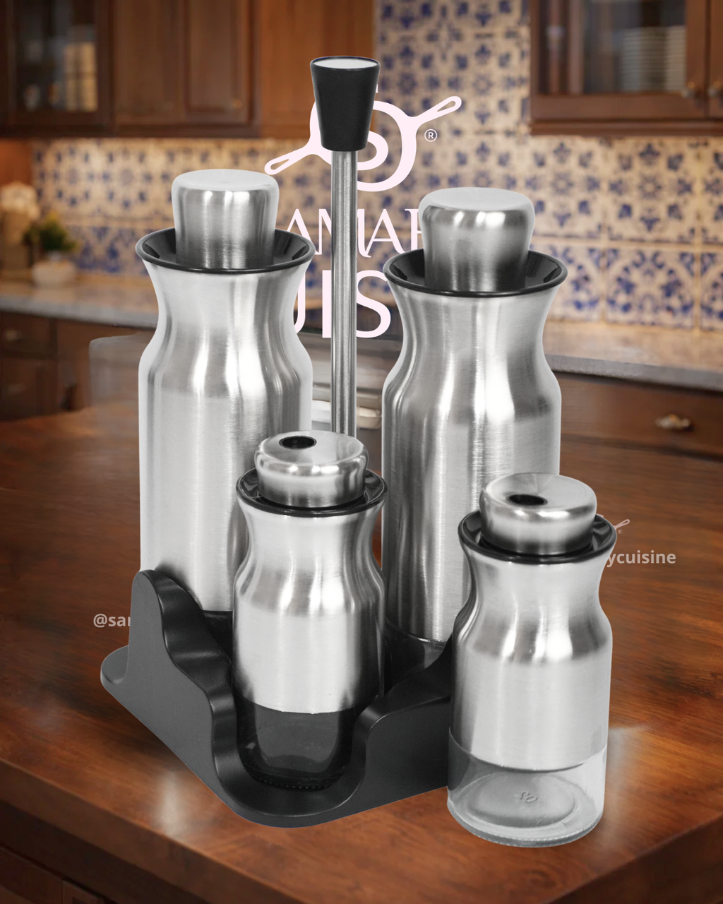 Especieros aceiteros y saleros 41705 - CANISTER 3 pz