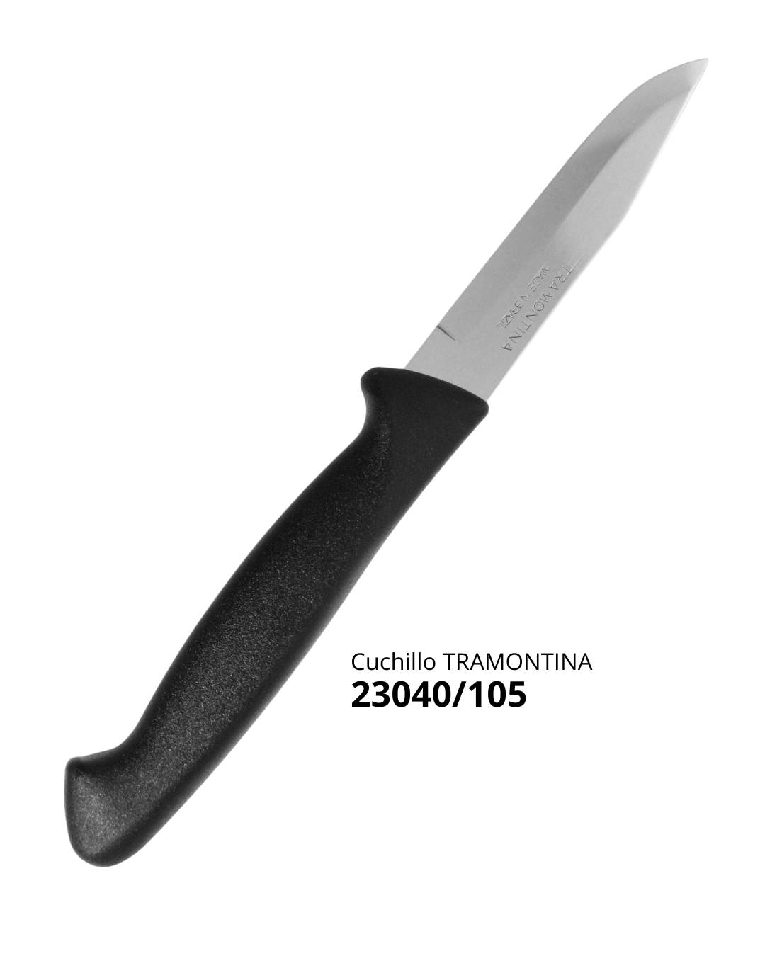 Cuchillo de mesa plástico - TRAMONTINA 19 cm 23040