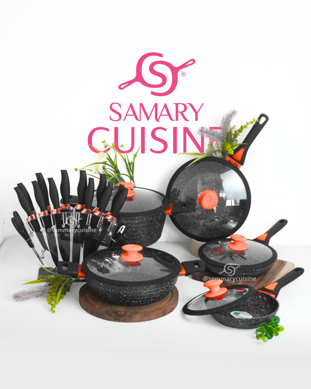 PROMOCION Batería premium + set de cuchillos