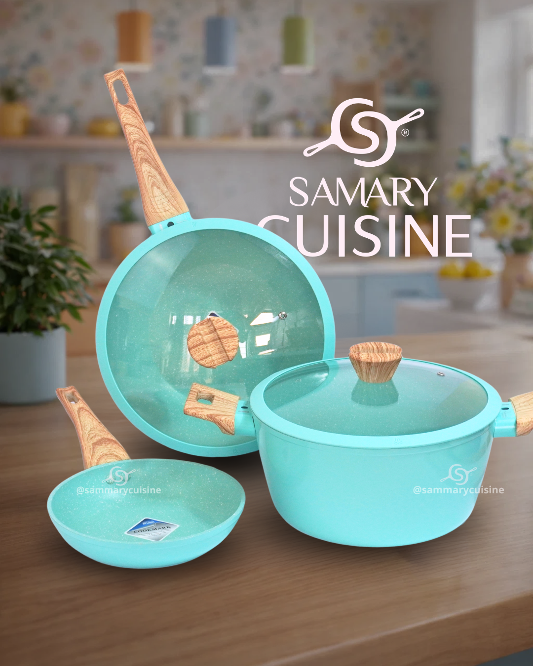 Batería de Cocina - HARRAZ 5pz