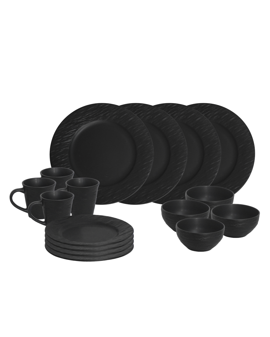 Vajilla Lava Stone 16 pz