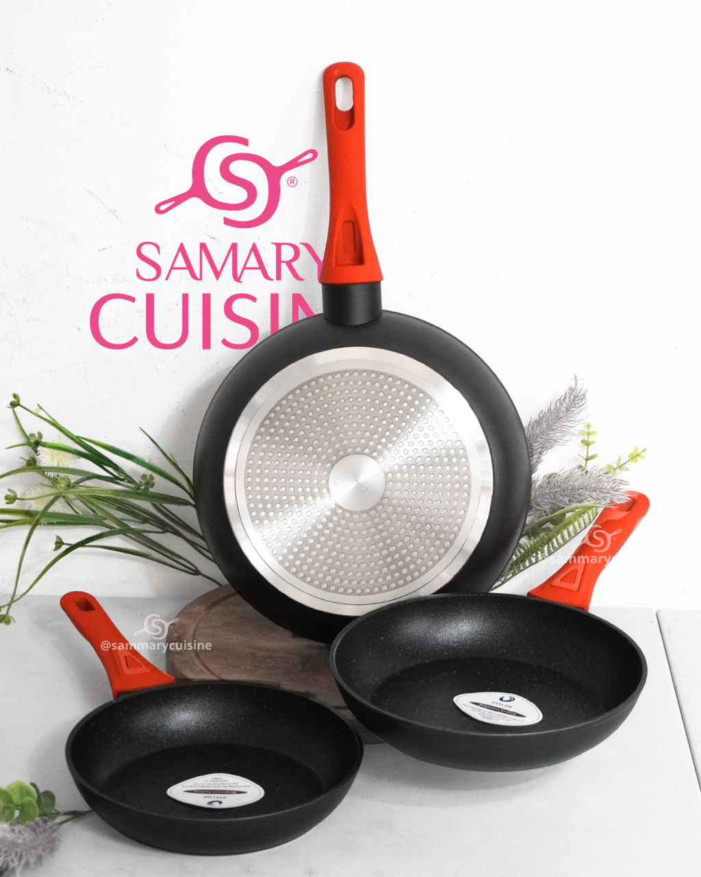 Sartén de Ceramica - FOODE 3pz