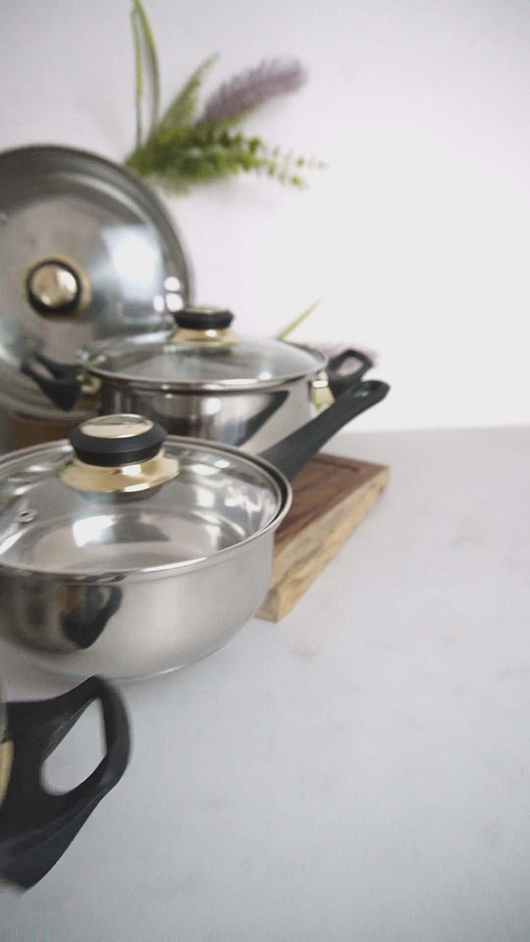 Batería de cocina Acero inoxidable Chapala Veca- ALPHINE CUISINE 12 pz