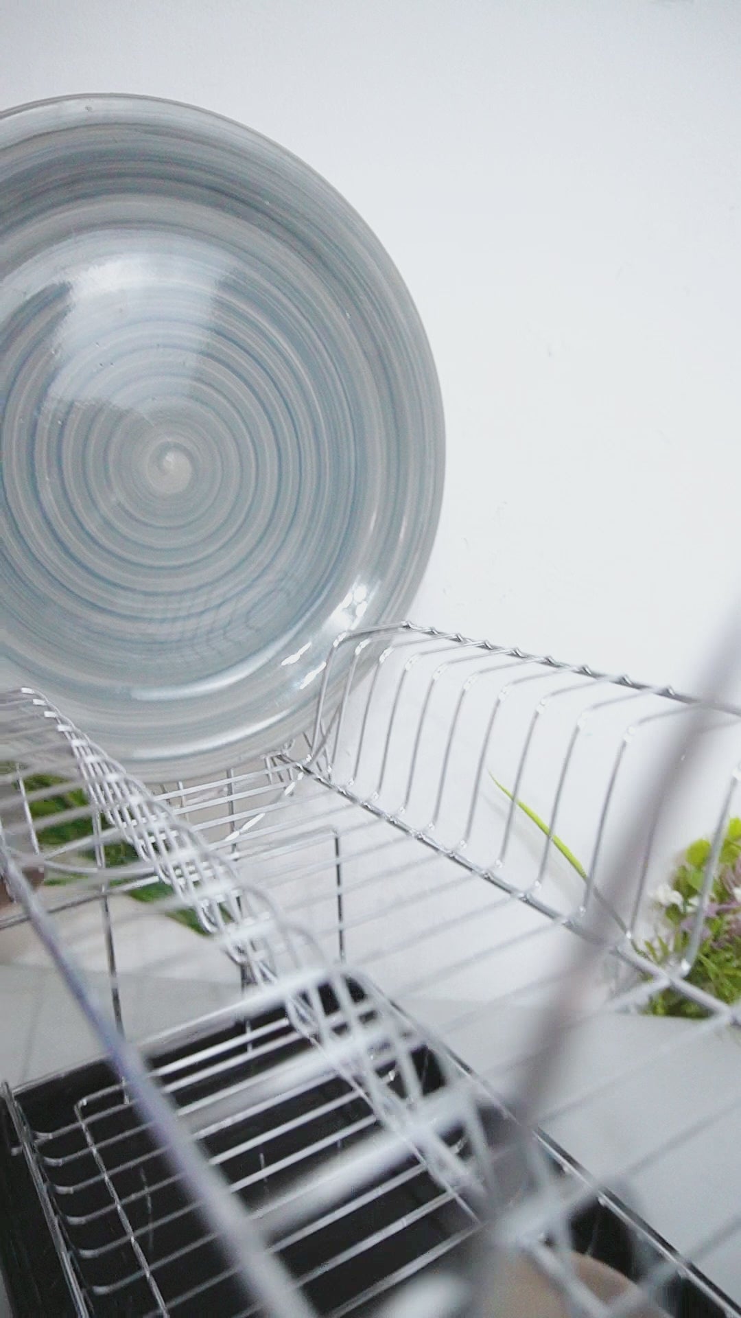 Escurridor dos pisos circulo - DISH DRAINER 50x23x36